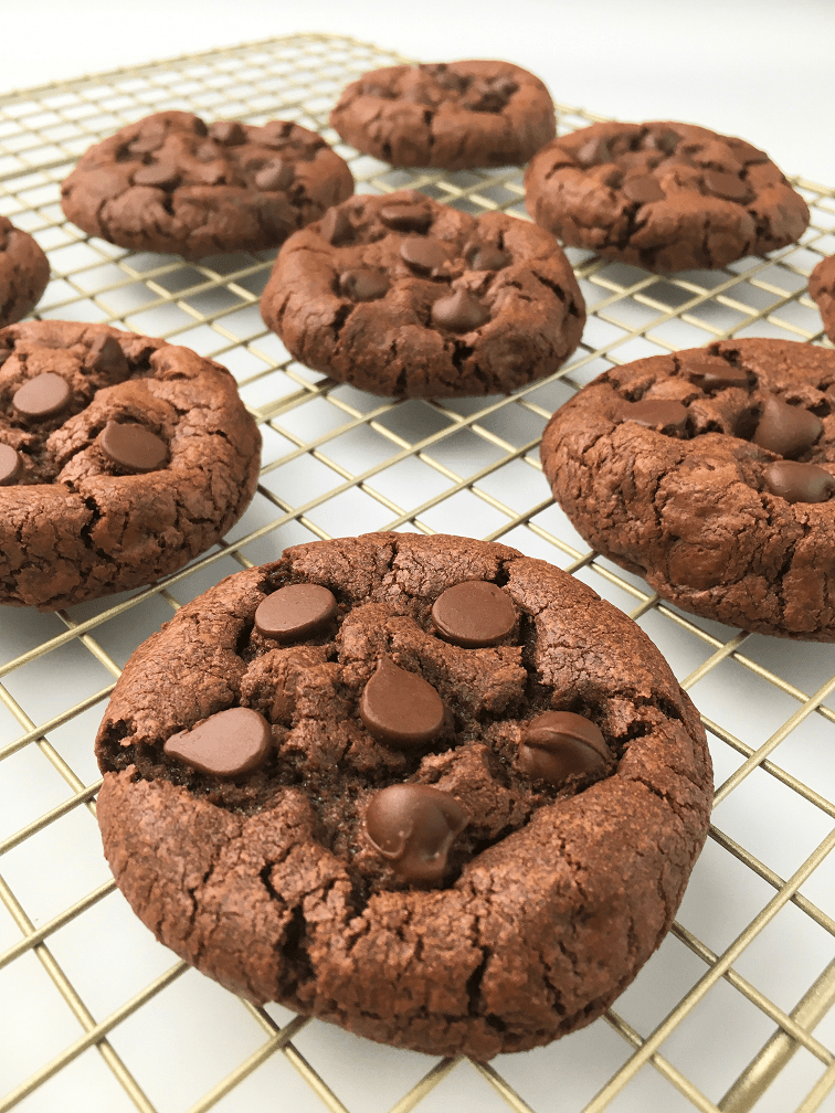 Double Chocolate Chip Cookies