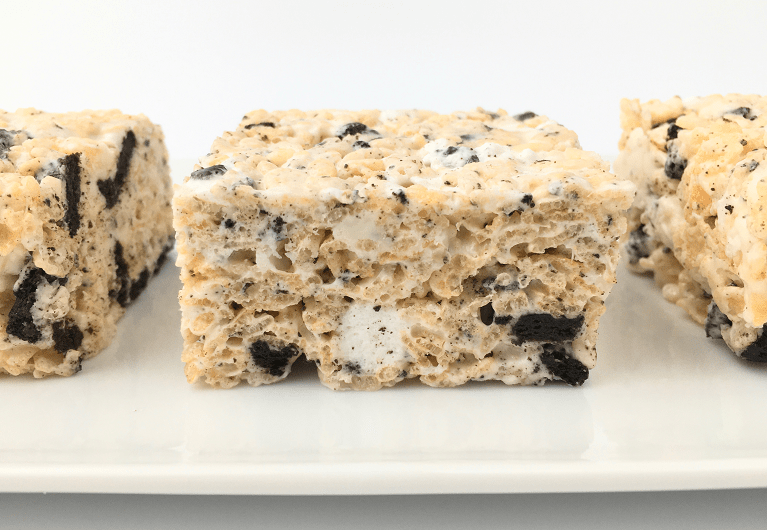 Cookies and Cream Rice Krispies Treats