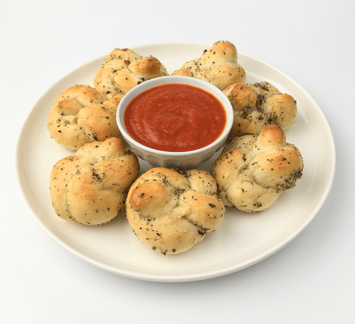 Pizza Dough Garlic Knots