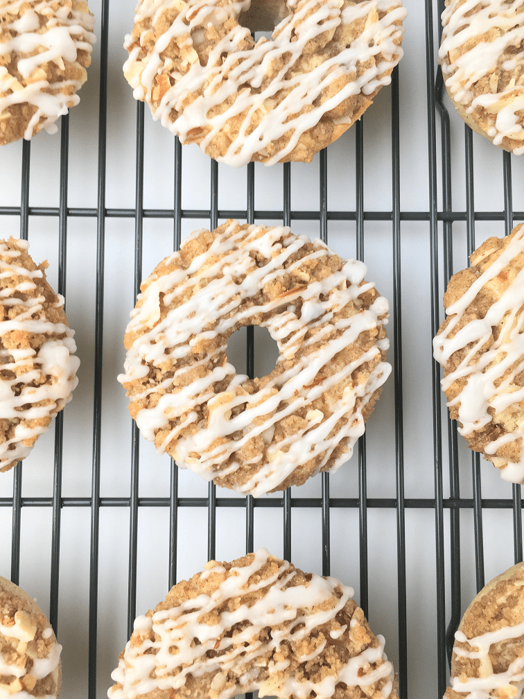 Crumb Cake Donuts