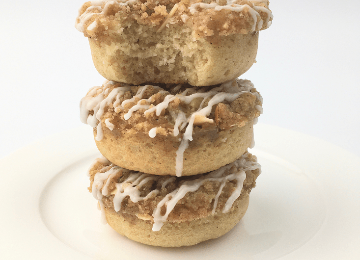 Crumb Cake Donuts