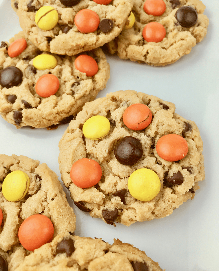 Reese’s Pieces Peanut Butter Cookies