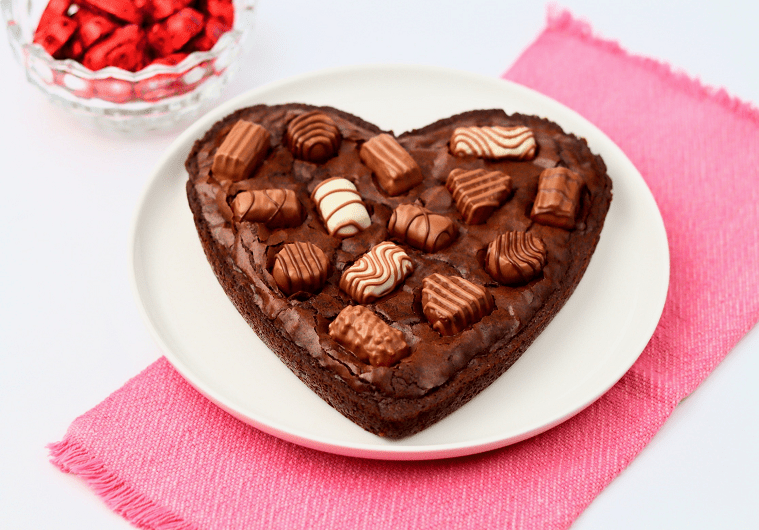 Valentine's Box of Chocolates Brownie