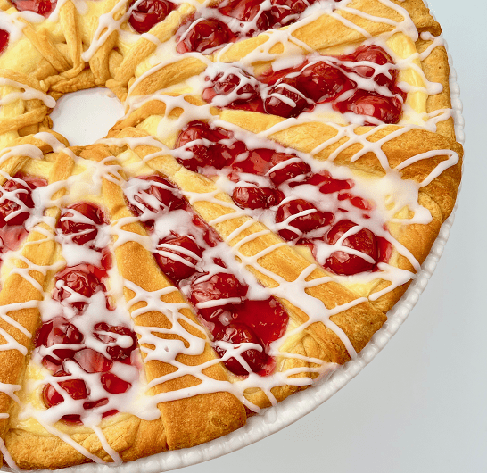 Cherry Cream Cheese Crescent Ring