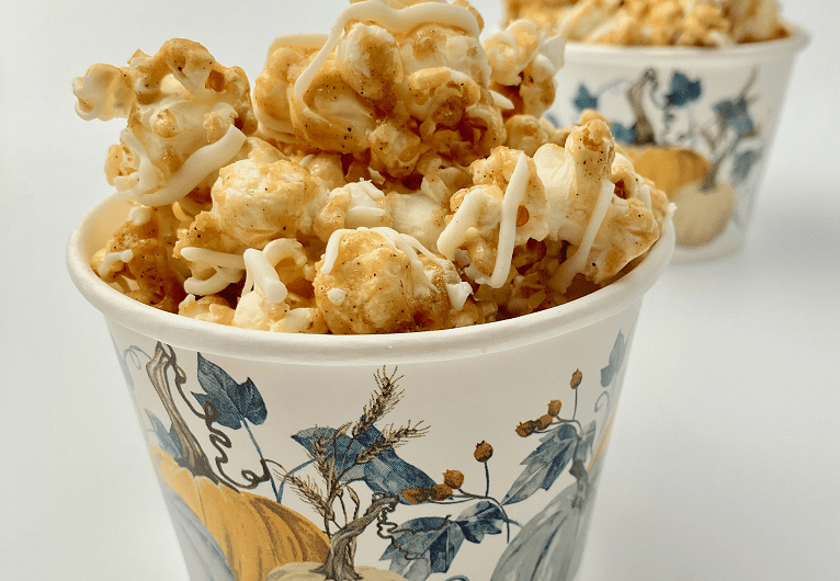 Maple Spice Caramel Corn