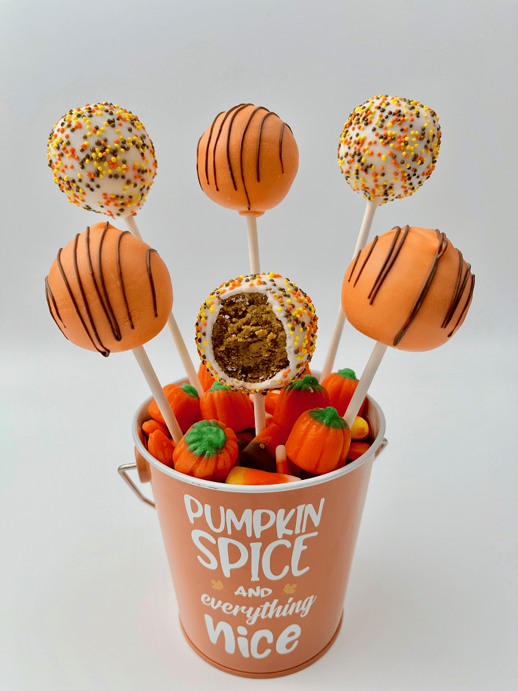 Pumpkin Spice Cake Pops